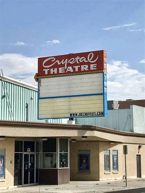 Crystal theater elko nevada - No showtimes available for this day. Find movie tickets and showtimes at the UEC Theatres Elko Cinema 6 location. Earn double rewards when you purchase a ticket with …